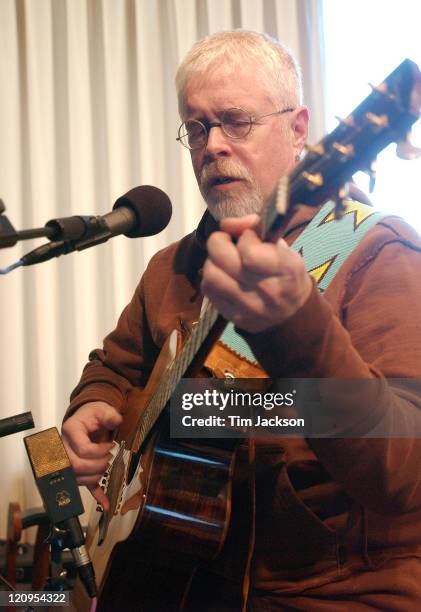 Bruce Cockburn during Bruce Cockburn Performs Live at KBCO Studio C - November 11, 2003 at KBCO Studio C in Boulder, Colorado, United States.