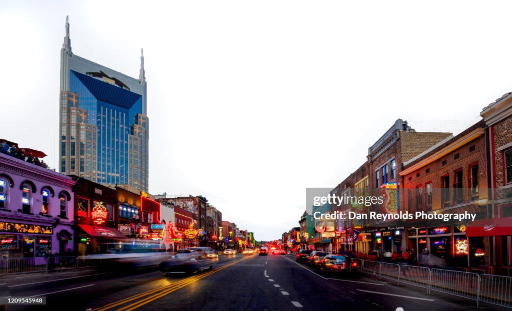 Night View of Broadway
