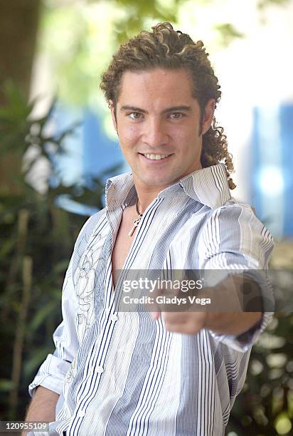 David Bisbal during David Bisbal at the Ritz-Carlton in Puerto Rico - Portraits at Ritz-Carlton in Isla Verde, Puerto Rico.