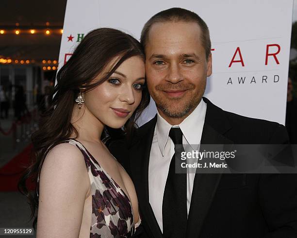 Chad Lowe and Michelle Trachtenberg pose prior to Saturday evening's 2007 Filmmakers' Tribute Dinner at the Longboat Key Club in Longboat Key,...