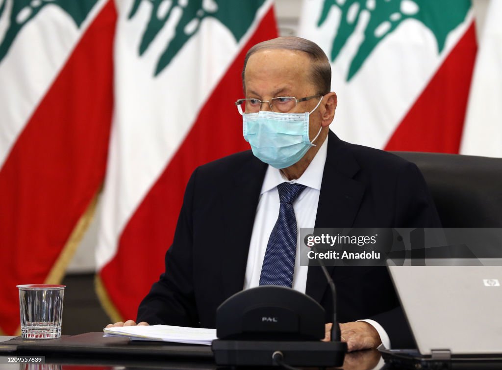 Cabinet meeting in Lebanon