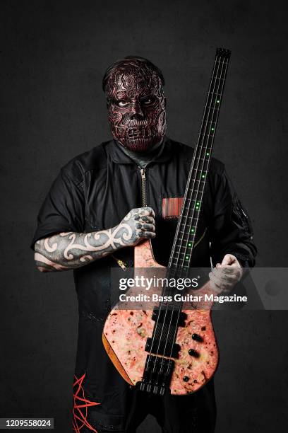 Portrait of British musician Alessandro Venturella, better known by his nickname V-Man, photographed in Birmingham, England, on June 2, 2019....