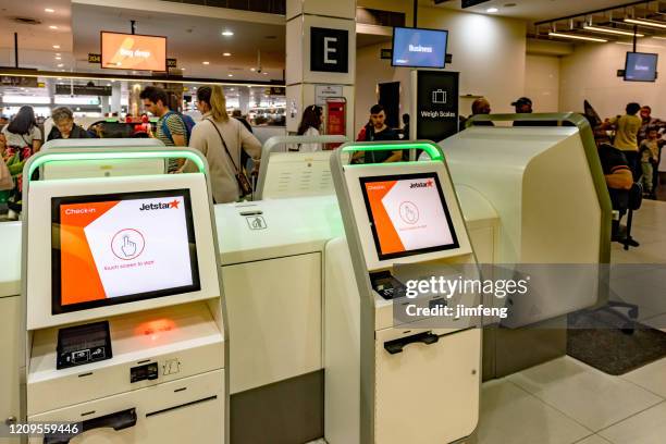 Jetstar Check In 247 Melbourne Jetstar Stock Photos, High-Res Pictures, and Images ...
