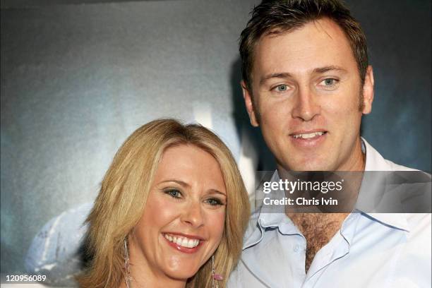 Tracey Spicer and Phil Burton during "Star Wars: Episode III - Revenge of the Sith" Australian Premiere at George Street Cinemas in Sydney, NSW,...