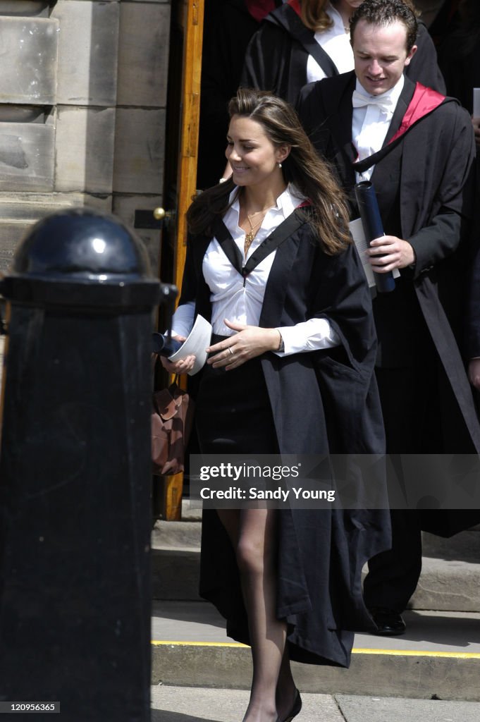 Prince William Receives His Master of Arts (Honours) Degree in Geography from the University of St. Andrews