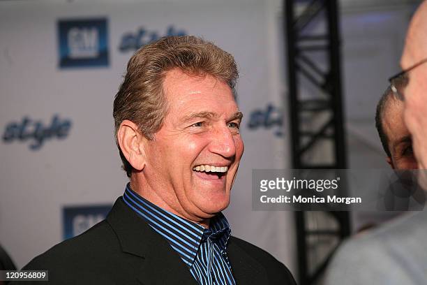 Joe Theismann attends the GM STYLE held at the Detroit Riverfront, Atwater on January 12, 2008 in Detroit, Michigan.