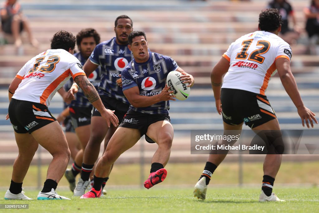 NRL Trial - Warriors v Wests Tigers