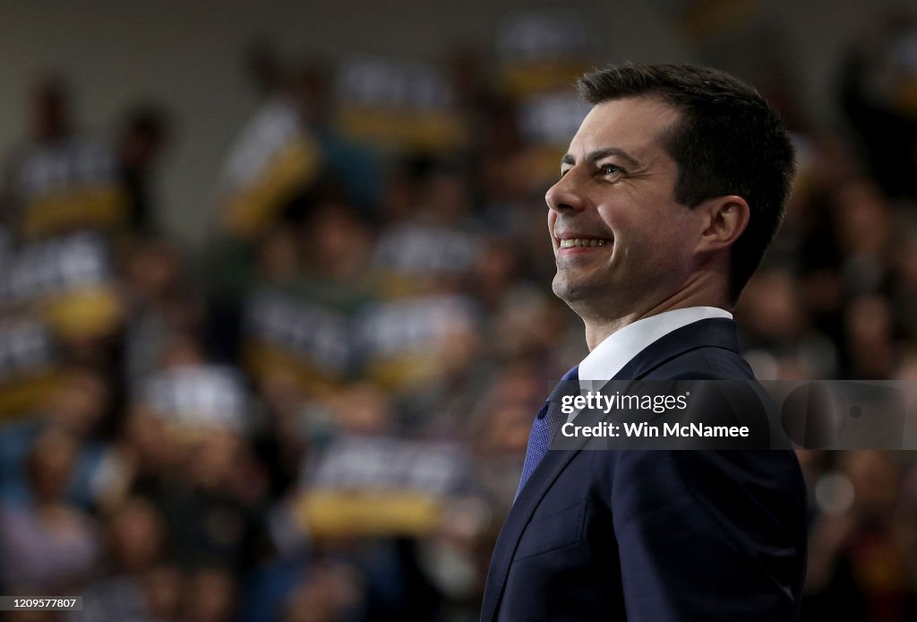 Democratic Presidential Candidate Pete Buttigieg Holds Town Hall In North Carolina