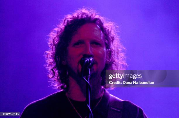 John Wesley of Porcupine Tree performs at the Moore Theater in Seattle Washington October 18th, 2005