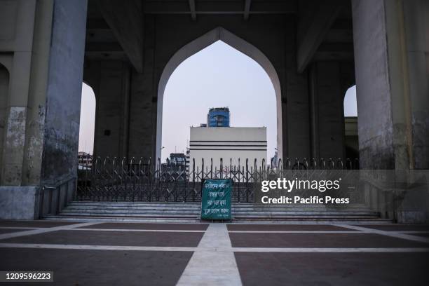 Mosques were announced closed and people were asked to perform their prayers at home because of the amid spread of novel coronavirus on Shab-E-Barat....