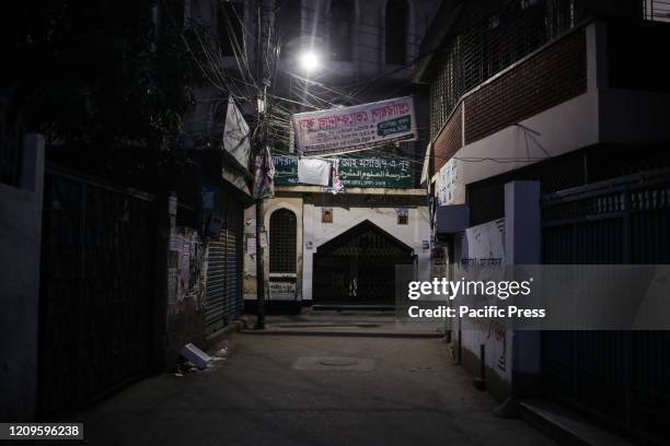 Mosques were announced closed and people were asked to perform their prayers at home because of the amid spread of novel coronavirus on Shab-E-Barat....