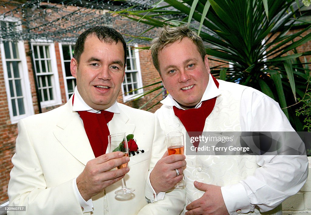 Michael Rothwell Actor Terry George and Michael Rothwell during The Very First Official ...