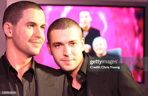 Shayne Ward during Shayne Ward Unveils His Wax Figure at Madame Tussauds in London - May 1, 2006 at Madame Tussauds in London, Great Britain.