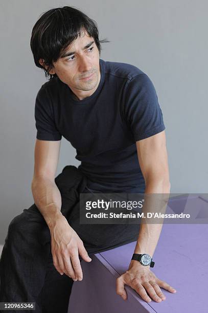 Actor Luigi Lo Cascio attends a portrait session during the 2009 Giffoni Experience on July 19, 2009 in Giffoni Valle Piana, near Salerno, Italy.