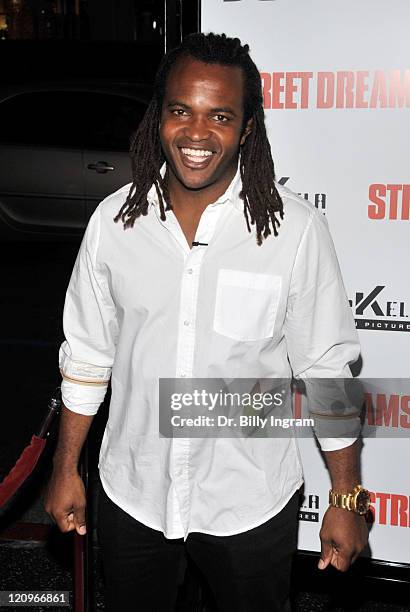 Television personality/executive producer Sal Masekela arrives at the Los Angeles premiere of "Street Dreams" at Grauman's Chinese Theatre on June 8,...