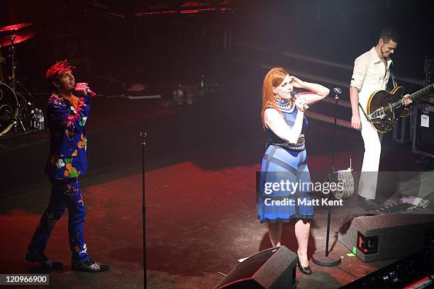 Jake Shears and Ana Matronic of the Scissor Sisters