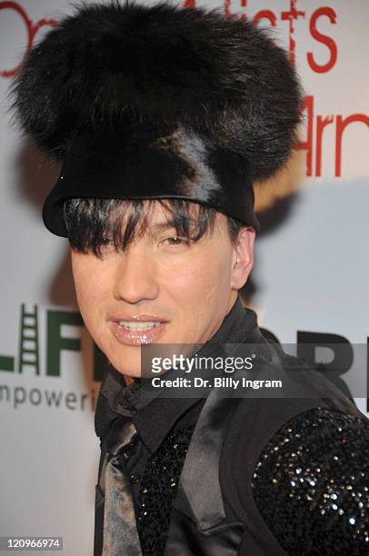 Bobby Trendy attends Open Artists with Open Arms at the Highlands on November 11, 2008 in Los Angeles, California.