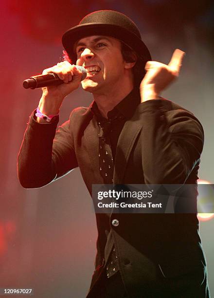 Paul Smith of Maxmo Park during Pinkpop Festival 2007 - Day 2 at Megaland in Landgraaf, Netherlands.