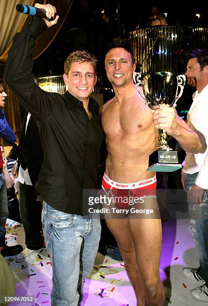 Philip Olivier and Richard Carr Mr. Gay UK 2005 Winner