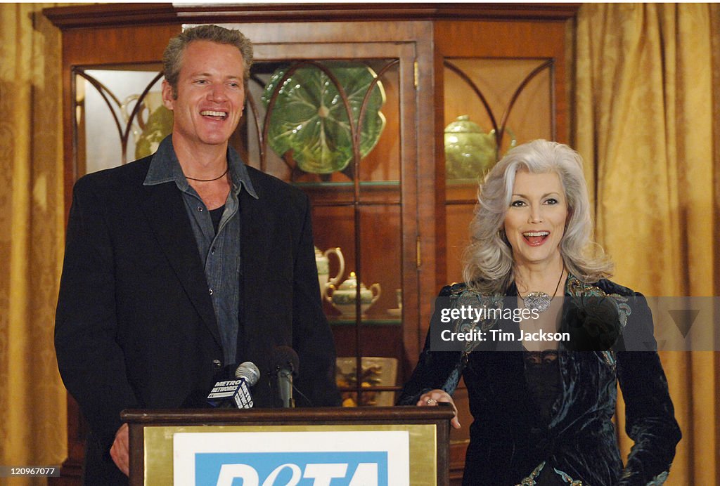 Emmylou Harris Hosts PETA Press Conference for "Unchain a Dog" Month - January 20, 2006