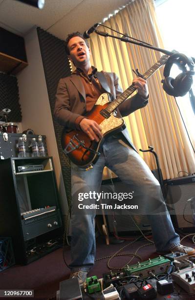 Adam Cohen of Low Millions during Low Millions performs at KBCO Studio C - February 15, 2005 at KBCO Studio C in Boulder, Colorado, United States.