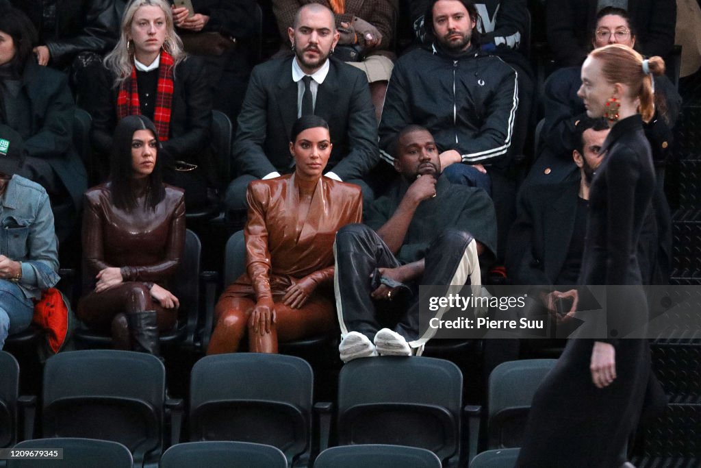 Balenciaga : Front Row - Paris Fashion Week Womenswear Fall/Winter 2020/2021