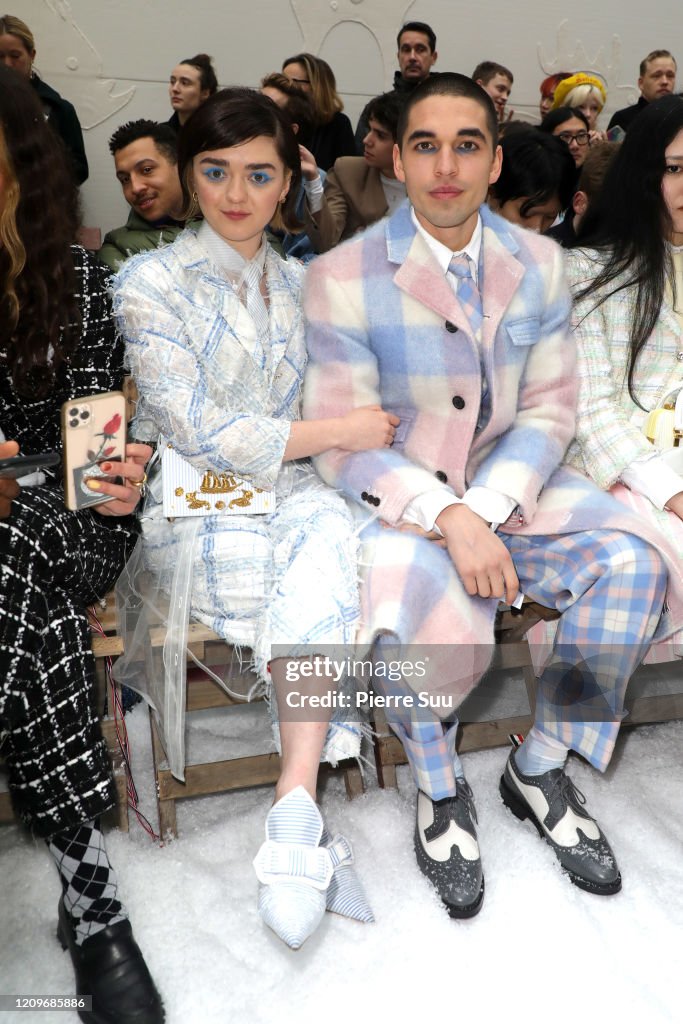 Thom Browne : Front Row - Paris Fashion Week Womenswear Fall/Winter 2020/2021