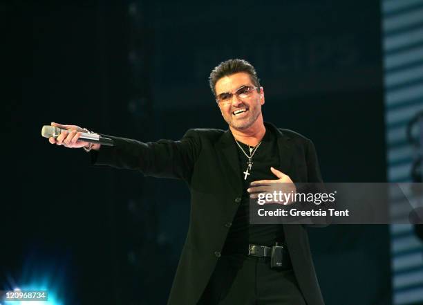 George Michael during George Michael In Concert At The Arena - Amsterdam - June 26th, 2007 at Arena in Amsterdam, Netherlands.