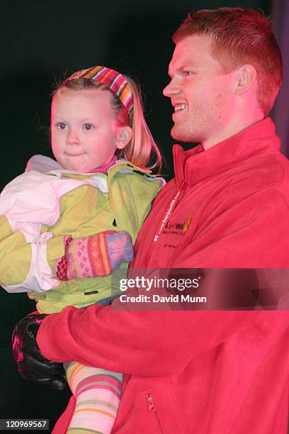 John Arne Riise during 2005 Liverpool Christmas Lights Switch On at St George's Plateau in Liverpool, Great Britain.