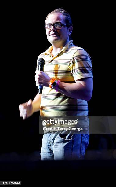 Alan Carr during Europride 2006 - Show at Royal Albert Hall in London, Great Britain.