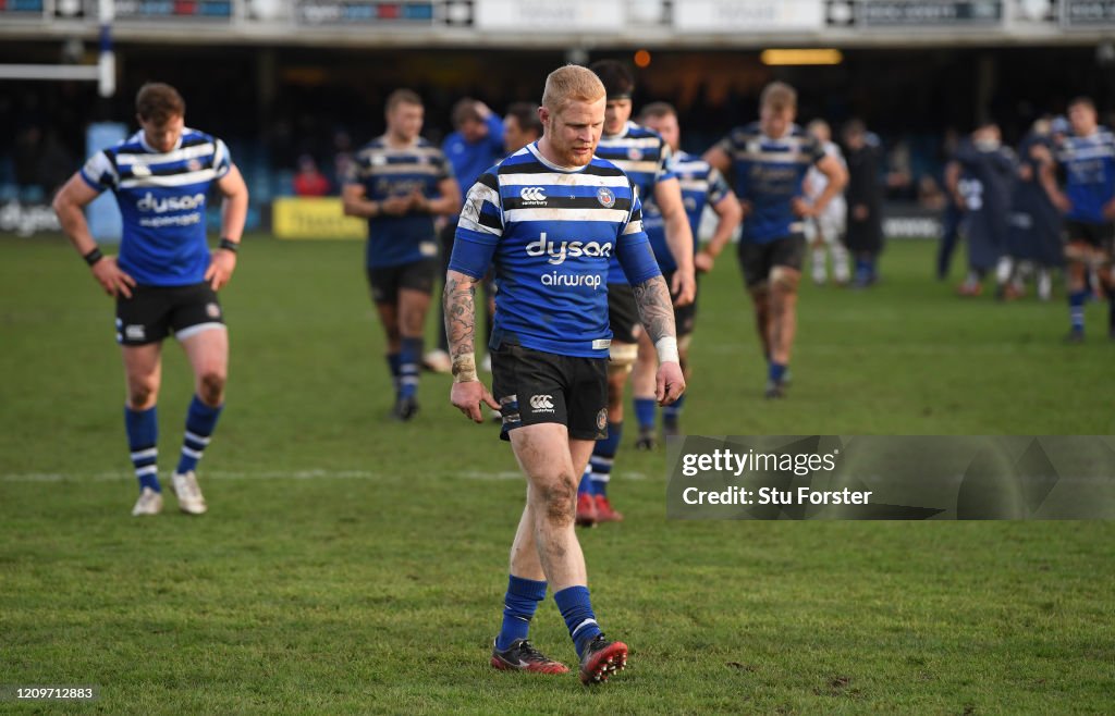 Bath Rugby v Bristol Bears - Gallagher Premiership Rugby