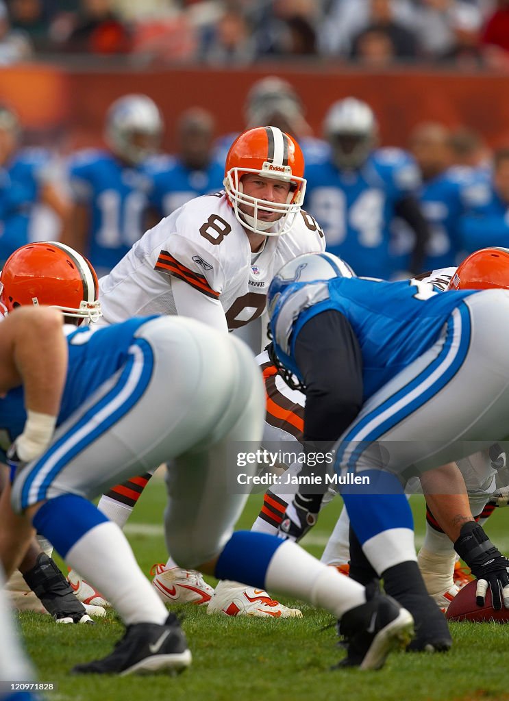 Detroit Lions vs Cleveland Browns - October 23, 2005