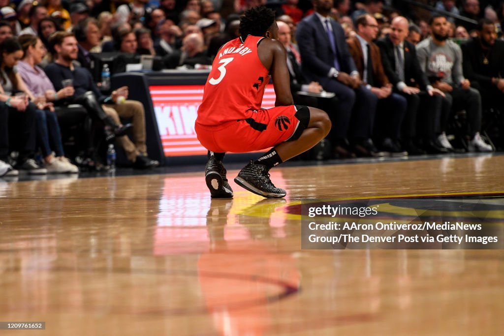 DENVER NUGGETS VS TORONTO RAPTORS, NBA REGULAR SEASON