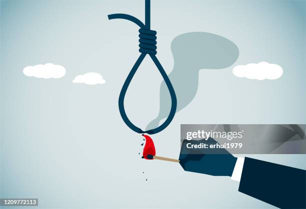 rescue - noose stock illustrations