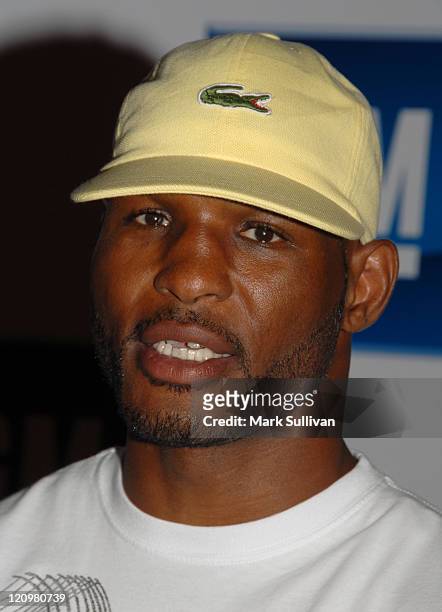 Bernard Hopkins during General Motors Presents 3rd Annual GM All-Car Showdown Hosted by Shaquille O'Neal - Arrivals at Paramount Pictures in...