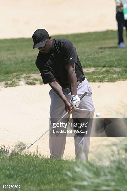 Marshall Faulk during Ron Jaworski's ACME Celebrity Shoot-Out - May 21, 2006 at Atlantic City Country Club in Atlantic City, New Jersey, United...