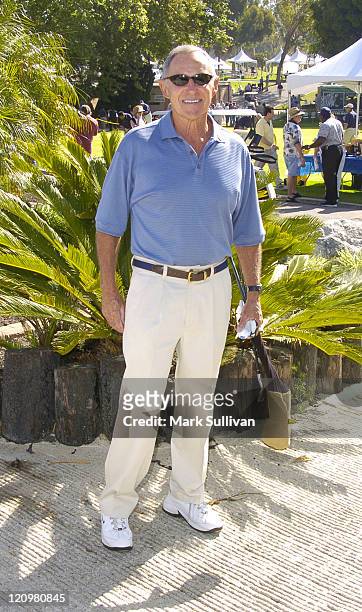 Daryl Gates, former L.A.P.D. Chief during The 33rd Annual Los Angeles Police - Celebrity Golf Tournament at Rancho Park Golf Course in West Los...