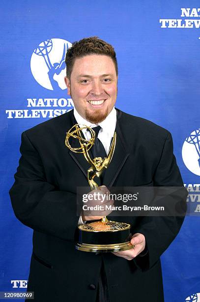 Sammy Silver during 26th Annual Sports Emmy Awards - Press Room at Frederick P. Rose Hall at Jazz at Lincoln Center in New York City, New York,...