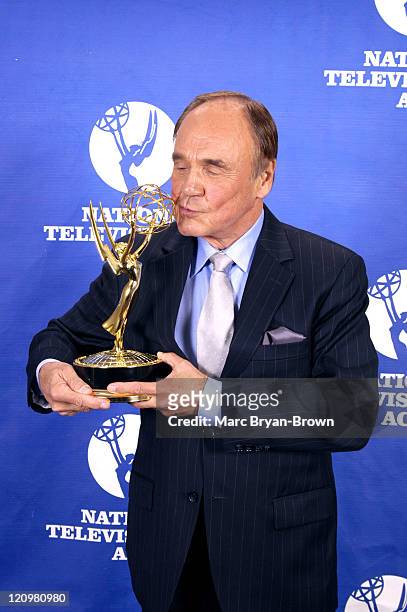 Dick Enberg during 26th Annual Sports Emmy Awards - Press Room at Frederick P. Rose Hall at Jazz at Lincoln Center in New York City, New York, United...
