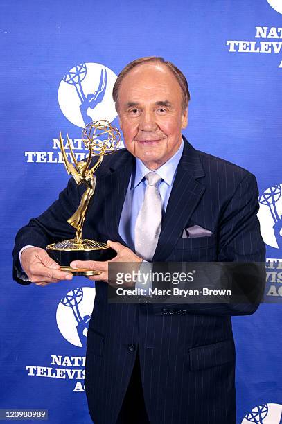 Dick Enberg during 26th Annual Sports Emmy Awards - Press Room at Frederick P. Rose Hall at Jazz at Lincoln Center in New York City, New York, United...