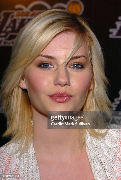 Elisha Cuthbert during 2nd Annual Lakers Casino Night Benefiting the Lakers Youth Foundation - Arrivals at Barker Hanger in Santa Monica, California,...