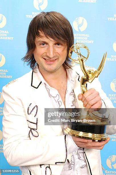 Edvin Marton, winner for Best Music during 27th Annual Sports Emmy Awards - Press Room at Frederick P. Rose Hall at Lincoln Center in New York City,...