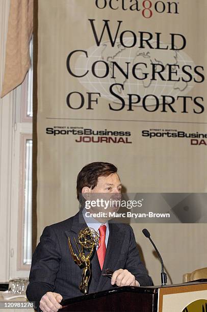 Peter Price, president of NATAS during The 26th Annual Sports EMMY Award Nominees - March 9, 2005 at Waldorf Astoria in New York, New York, United...