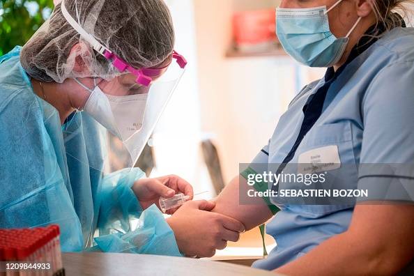 FRANCE-HEALTH-VIRUS-TEST FRANCE-HEALTH-VIRUS-TEST
