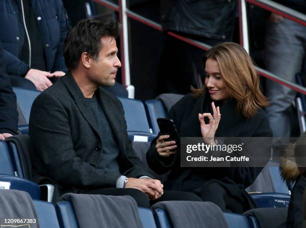 Fabrice Santoro attends the Ligue 1 match between Paris Saint-Germain and Dijon FCO at Parc des Princes stadium on February 29, 2020 in Paris, France.