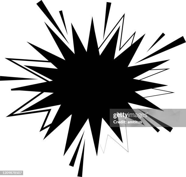 burst - expressionism stock illustrations
