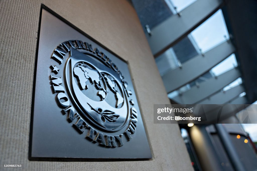 IMF And World Bank Headquarters As Virtual World Spring Meetings Begin