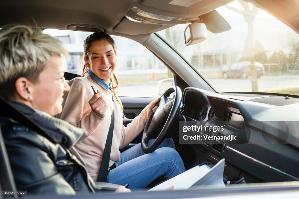 Person Learning To Drive Learning To Drive High-Res Stock Photo - Getty Images