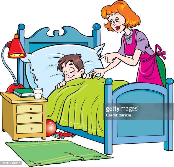 26 Child Waking Up Parent High Res Illustrations - Getty Images