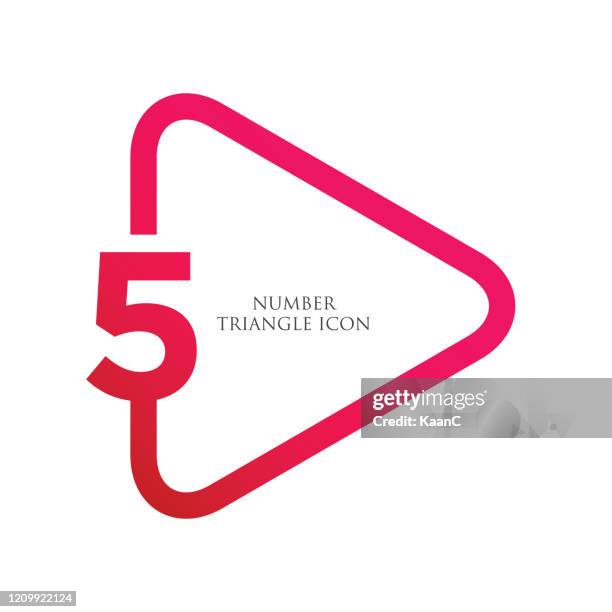 Number 5 Triangular 30 5 Step Triangle Stock Photos, High-Res Pictures, and Images - Getty ...